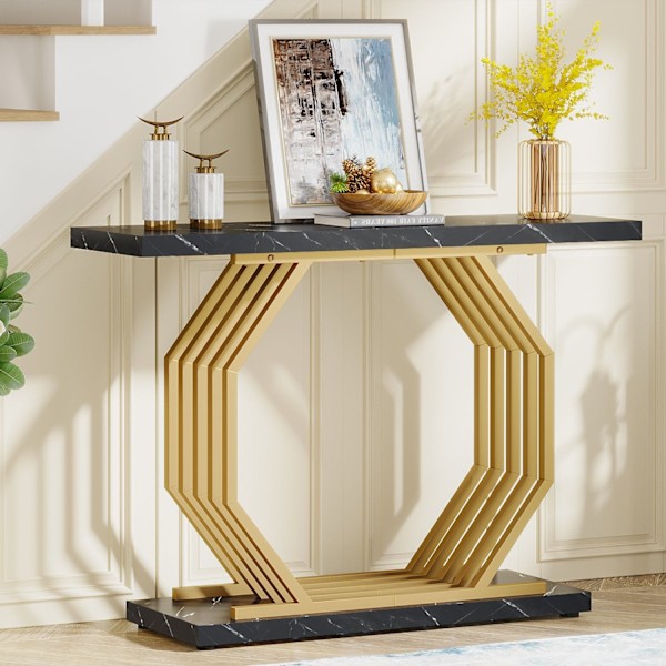Rootz Chic Console Bord - Soffbord - Entrébord - Fläck- och reptålig - 100cm x 30cm x 82cm