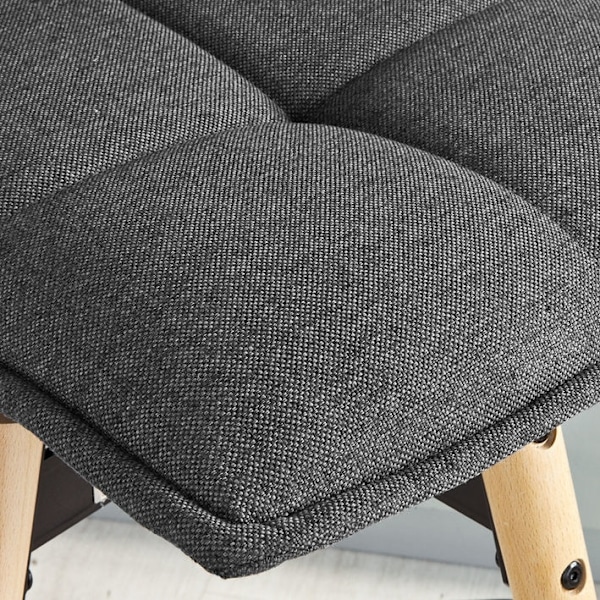 Rootz Swivel Bar Pall - Höjdjusterbar pall - Vadderad sits - Designpall för Home Bar - 98cm x 36cm x 38cm