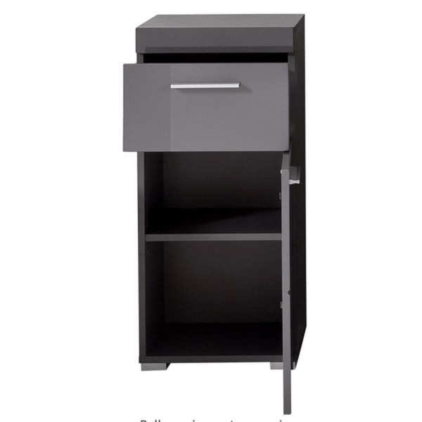 udefineret Grey High gloss