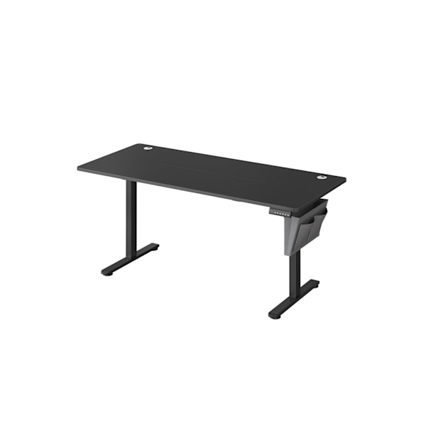 Rootz Elektriskt stående skrivbord - Sit Stand Skrivbord - Justerbart skrivbord - Spånskiva - Stål - Oxfordduk - 70cm x 160cm x 72-120cm