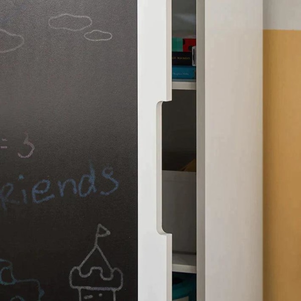 Rootz Design Barn Förvaring Kista Skåp med Blackboard - Barn Bok