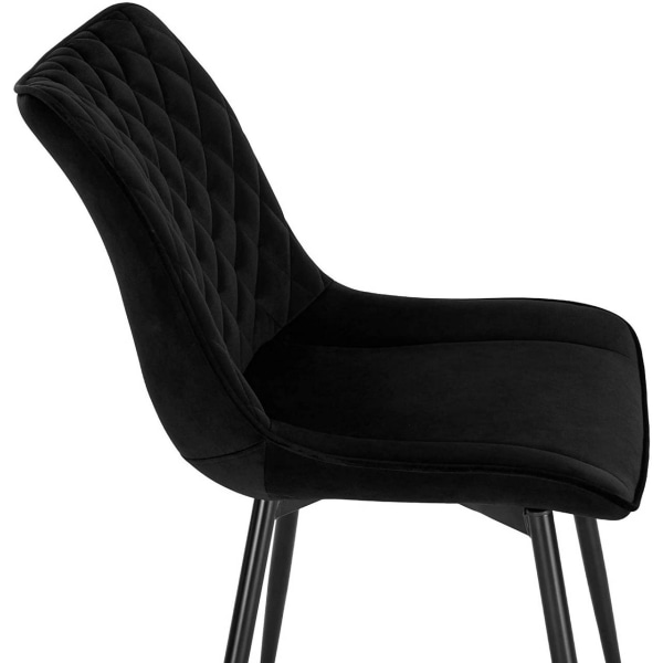 Rootz Velvet spisestuestole Sæt med 4 - Elegante stole - Komfort