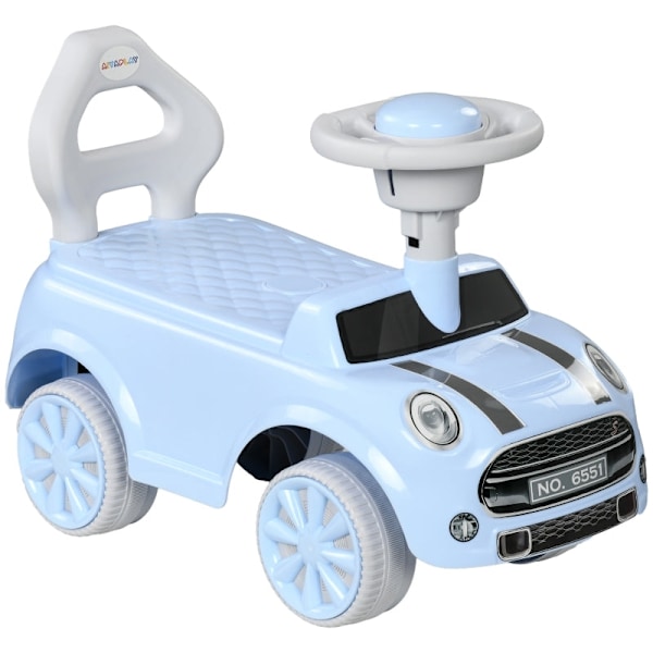 Rootz Kids Ride-On Car - Børnebil - Walker Legetøj - Anti-Tip Design - Interaktiv sjov - Udvikling af motoriske færdigheder - 53 cm x 25 cm x 35 cm