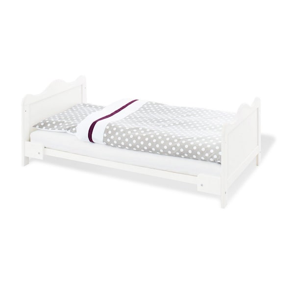 Rootz Florentina Nursery Set - Cot Bed - Wide skiftende enhed - Alsidig opbevaring - 146 cm x 76 cm x 85 cm COT -målinger