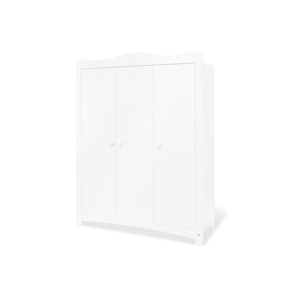 Rootz Florentina stor garderob - Rymlig förvaring - Mångsidig garderob - Anpassningsbara knoppar - 140 cm x 57 cm x 180 cm