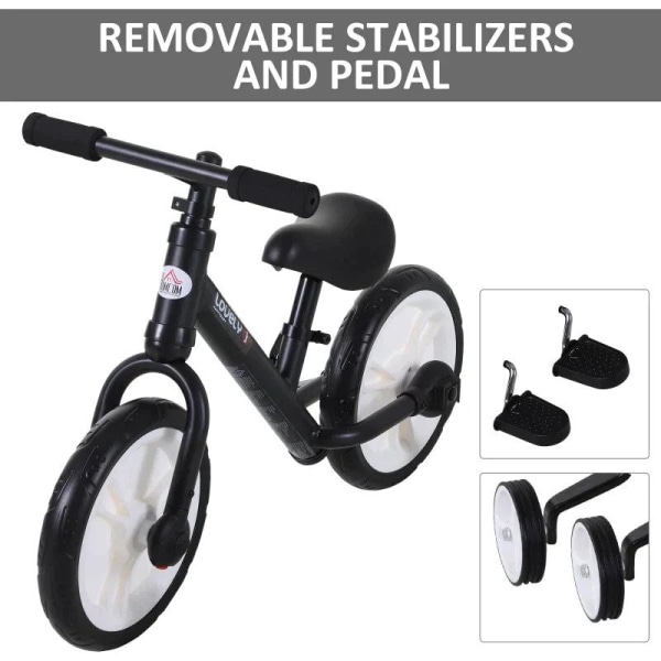 Rootz Børnebalancecykel - Lærercykel - Børnecykel med træningshj