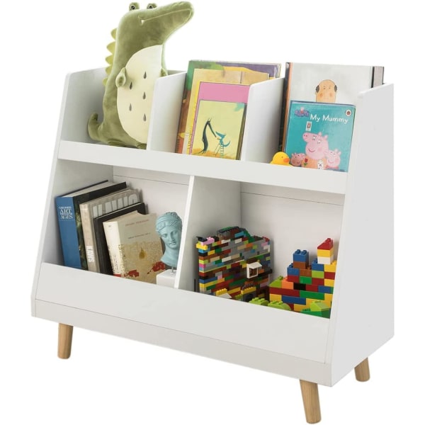 Rootz Børn Børn Bogreol Boghylde Opbevaring Display Rack Organizer Holder