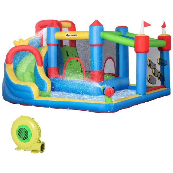 Rootz Bouncy Castle Sisältää puhaltimen - Satulinna - Sisällä ja