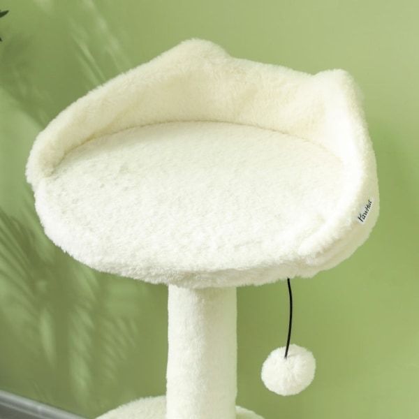 Rootz Cat Scratching Post - Cat Climbing Tree - Cat Activity Center - Skyddar möbler - 60L x 40W x 79H cm