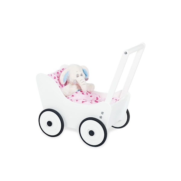 Rootz Doll's Barnvagn 'Maria' - Barnvagn - Leksaksvagn - Justerbart handtag - 53cm x 35cm x 58cm