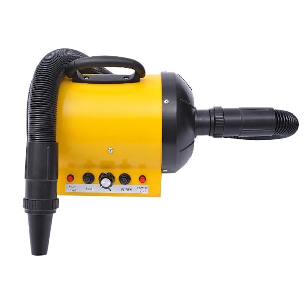 Rootz Hair Dryer - Dog Hair Dryer - Animal Hair Dryer - Pet Dryer - Whisper Hair Dryer - Yellow - 40 X 16 X 20 Cm