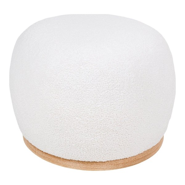 Rootz Manhattan Pouf - Ottoman - Jalatuki - Viihtyisä mukavuus - 88,5 cm x 54,5 cm x 36cm