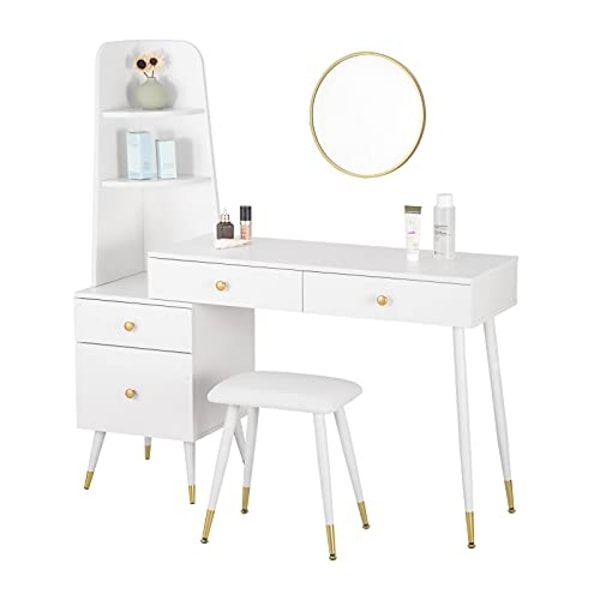 Rootz Toiletbordssæt - Vanity Desk - Kosmetisk stativ - Makeup C