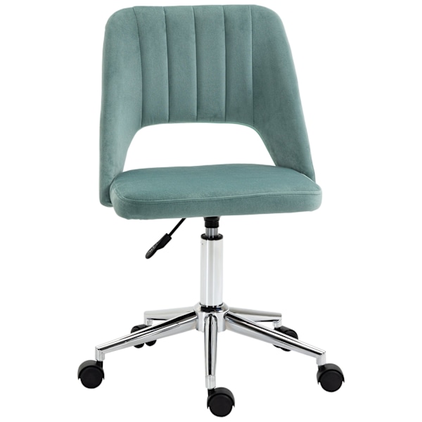 Rootz Højdejusterbar skrivebordsstol - Kontorstol - Ergonomisk stol - 360 ° Rotatabel - Skumkomfort - 49 x 60 x 79-91 cm