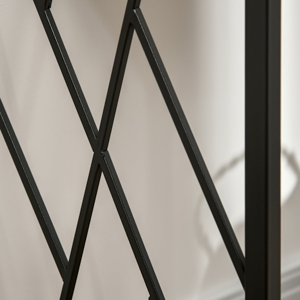 Rootz Console Table - Hallway Table - Industrial Design - Robust Metal Frame - 120 cm x 35 cm x 75 cm