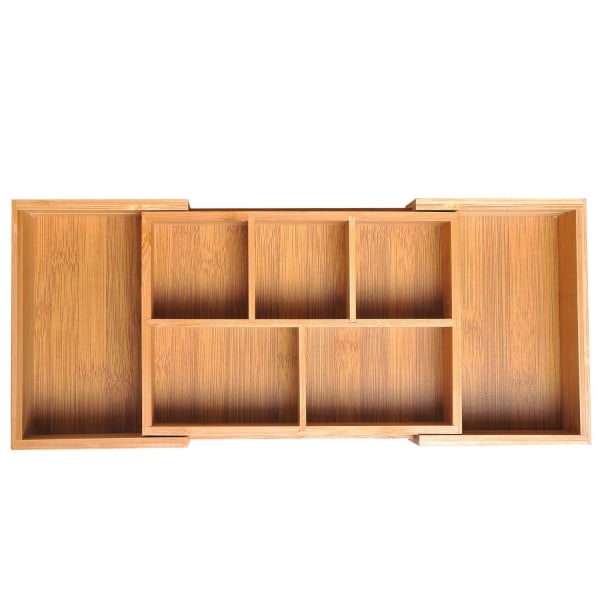 Rootz Drawer Organizer - Brun - Bambu - 9,68 cm x 6,92 cm x 2,75 cm