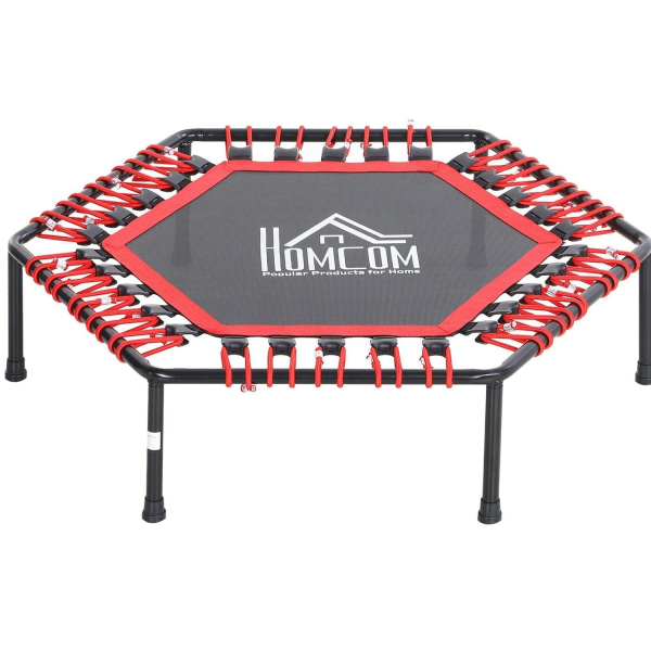 Rootz Trampolin Fitness - Rood - Staal, Pp - 39,76 cm x 39,76 cm