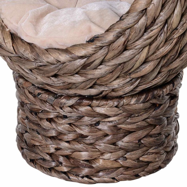 Rootz katteseng - brun, hvid - jern, bomuld, flannel - 16,53 cm
