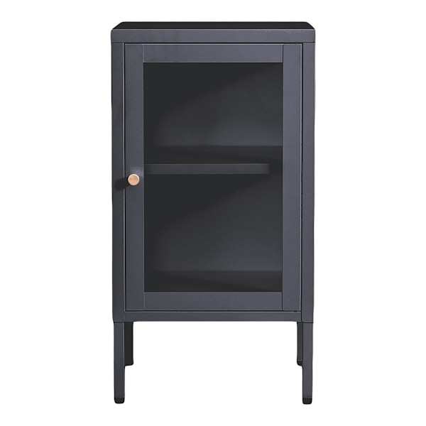 Rootz Dalby Display Cabinet - Glass Showcase - Teräsrunkokaappi - Avaruussäästö - 38 cm x 35cm x 70cm