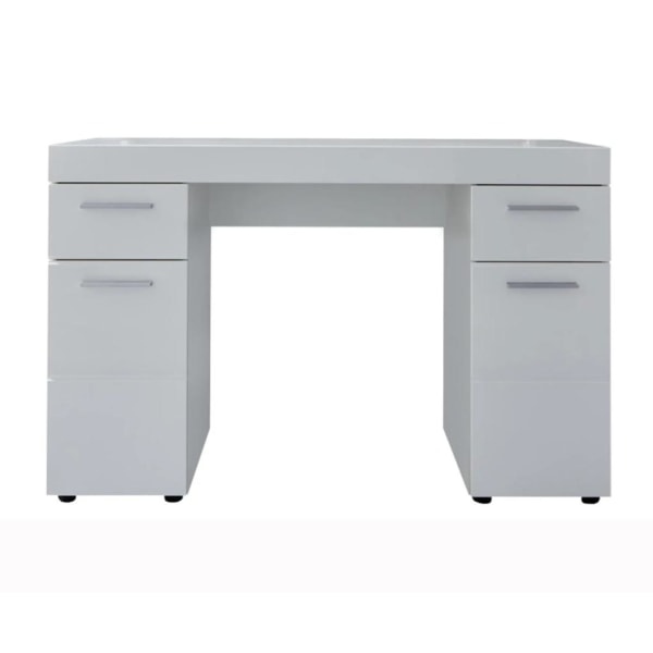 Rootz Desk - Arbejdsbord - Computerbord - Hvid - 120 x 76 x 41 cm