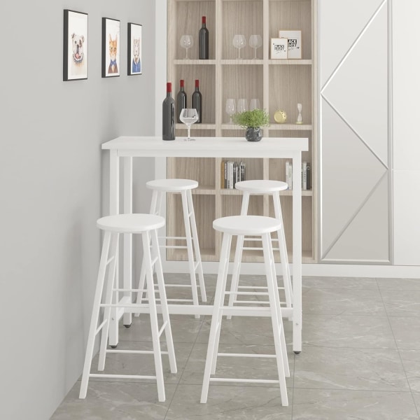 Rootz Modern Bar Table - Konsolbord - Spisebord - Robust jernstel - Ridsefast - Vandafvisende - 40cm x 100cm x 100cm