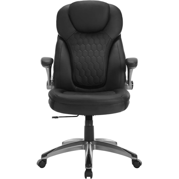 Rootz Executive Chair - Kontordrejestol - Ergonomisk kontorstol - Justerbar højde - PU Mesh - 67cm x (114,5-124,5)cm x 78cm