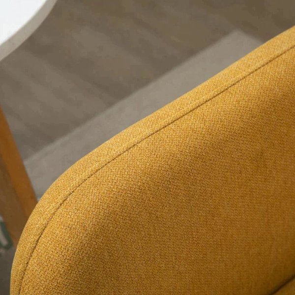 Rootz Dobbeltsofa - Polstring med hynder - Kompakt design - To-personers - Justerbar højde på fodstøtterne - Fløjlsagtig polyester - Gummitræ - Skum -