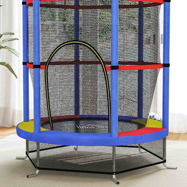 Rootz Children's Trampoline - Kids Jumper - Safety Bouncer - Endless Bouncy Fun - Steel Frame, Ø140x160cm