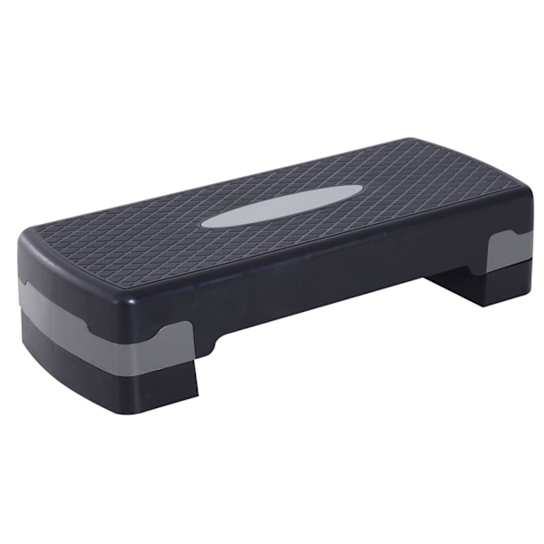 Rootz Step BoardAerobic Fitness - Sort - Plast - 26,77 cm x 11,41 cm x 3,93 cm