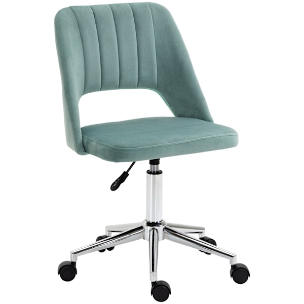 Rootz Højdejusterbar skrivebordsstol - Kontorstol - Ergonomisk stol - 360 ° Rotatabel - Skumkomfort - 49 x 60 x 79-91 cm