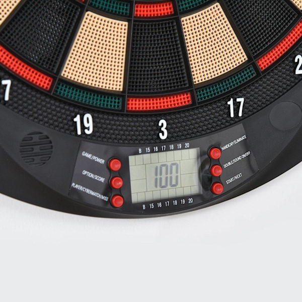 Rootz elektronisk darttavla - Mycket färgig - Pp - 15,55 cm x 0,86 cm x 17,32 cm