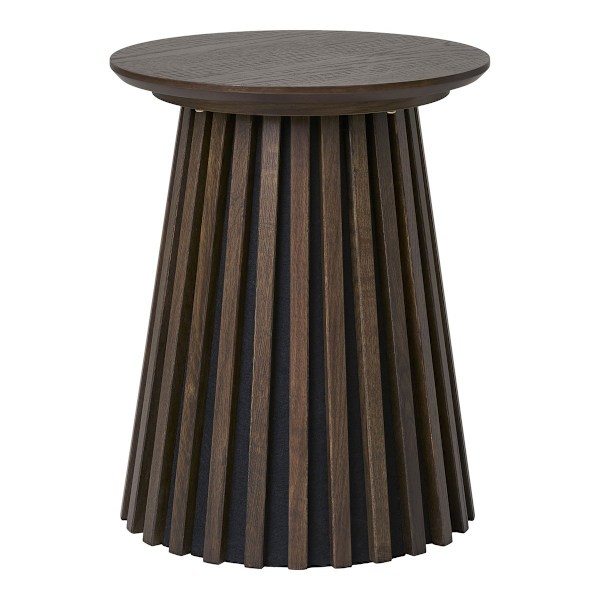 ROTZ SIDA TABLE - Oak Veneer - Accent Table - End Table - Stylish Home Decor - Ø40cm x 50cm