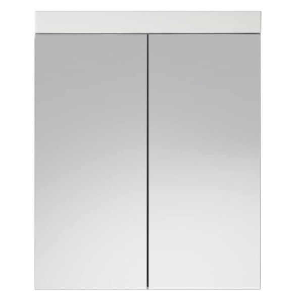 Rootz Badeværelsessæt - Badeværelsesskabe - Højglans - 60 x 190 x 34 cm White