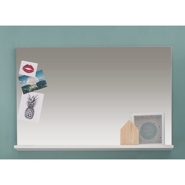 Rootz Mirror - Opbevaringshylde - Hvid - 91 x 60 x 14 cm