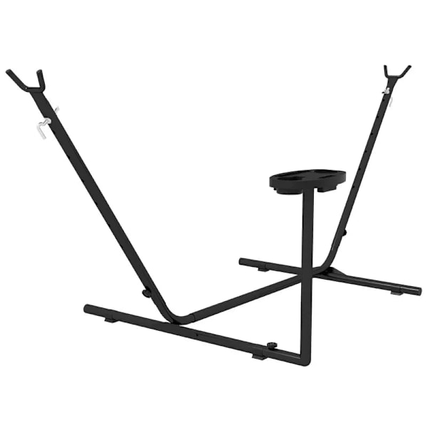 Rootz Hammock Frame - Riipputuolit - Brasilialainen - Jopa 280 cm - Teräs - Musta - 285l X 125w X 110h cm