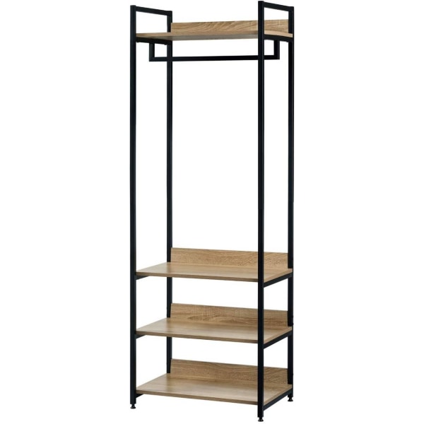 Rootz multifunktionellt klädställ - Organizer - Förvaringshylla - Maximerar utrymmet - Hållbar & justerbar - Enkel montering - 60cm x 40cm x 170cm