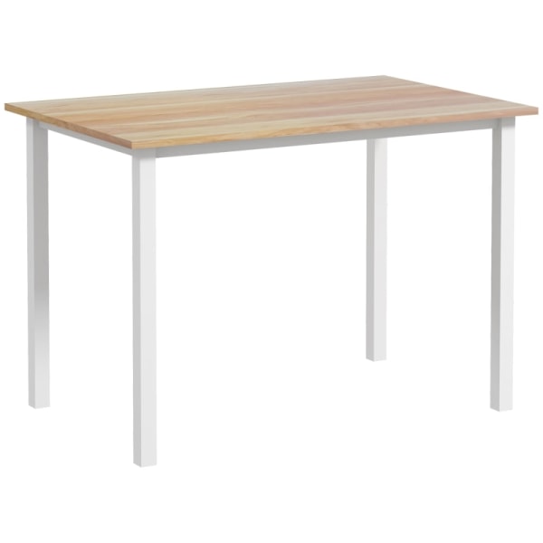 Rootz matbord för 6 personer - Utfällbart bord - Platssparande matbord - Lätt att rengöra - 160L x 70W x 76H cm - MDF och stål