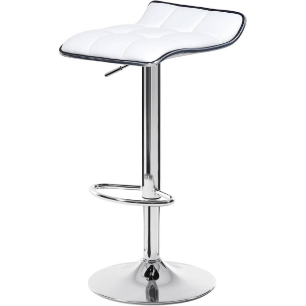 Rootz Barpall - Ergonomisk stol - Justerbar motpall - Bekväm, hållbar, säker - 38cm x 40cm, Höjd 64cm-86cm Justerbar