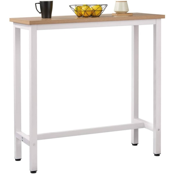 Rootz Modern Barbord - Pubbord - Högt bord - Robust järnstomme - Reptålig - Vattenavvisande - 40cm x 100cm x 100cm
