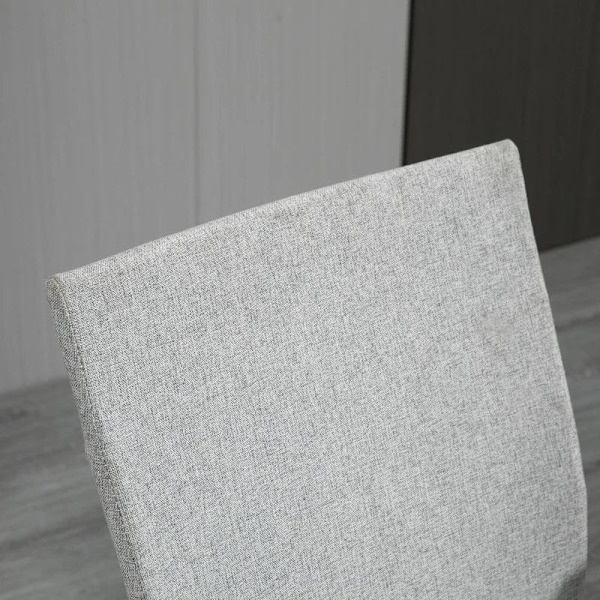 Rootz kontorsstol - Skrivbordsstol - Datorstol - 360° svängbara hjul - Grå - 61 x 61 x 89-99 cm