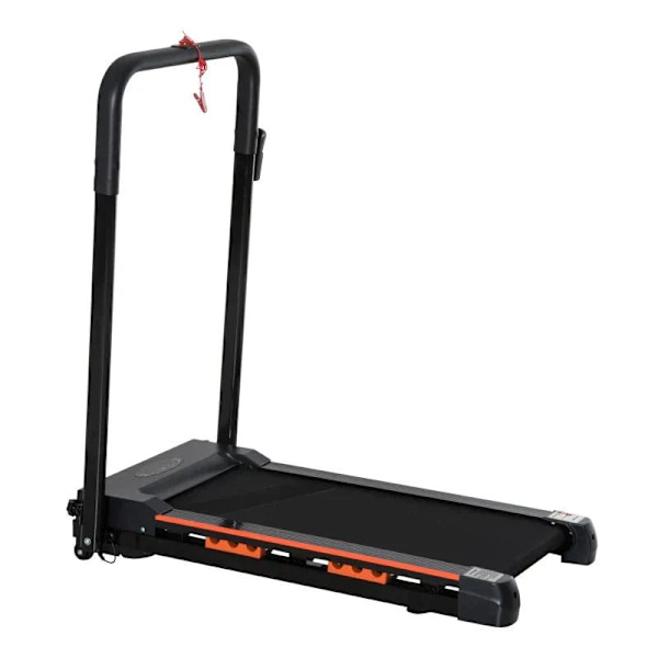 Rootz Løbebånd - Elektrisk Løbebånd - Elektrisk Løbebånd Med LCD Display - Sammenfoldelig fitnessmaskine - Stål - Sort - 105 x 56 x 108,5 cm