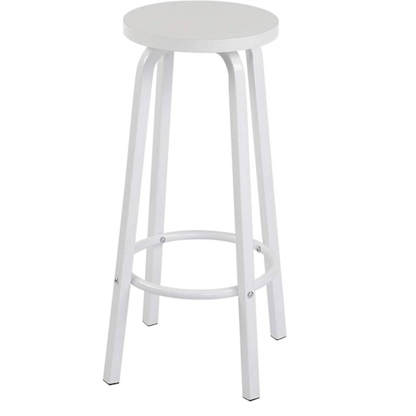 Rootz Moderni baarijakkara - Skandinaavistyylinen jakkara - Minimalistinen baarituoli - Tukeva ja kestävä - Ergonominen mukavuus - Tilaa säästävä muot