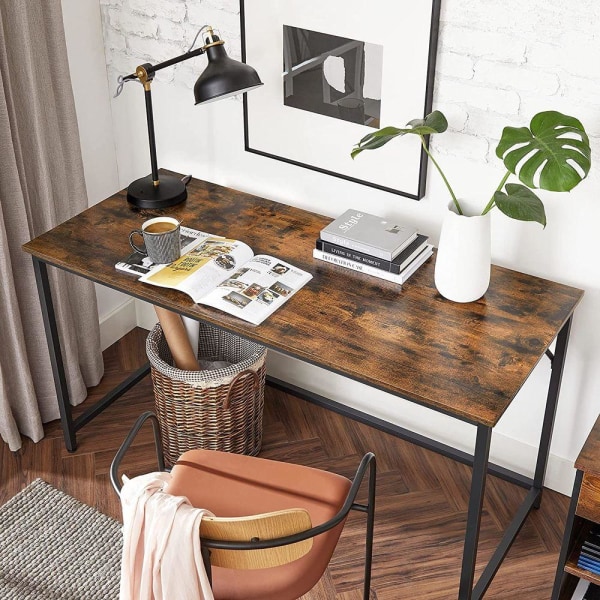Rootz Skrivebord - Industrielt Design Skrivebord - Moderne Skrivebord - Ergonomisk Skrivebord - Stående Skrivebord - Skrivebord med justerbar højde -