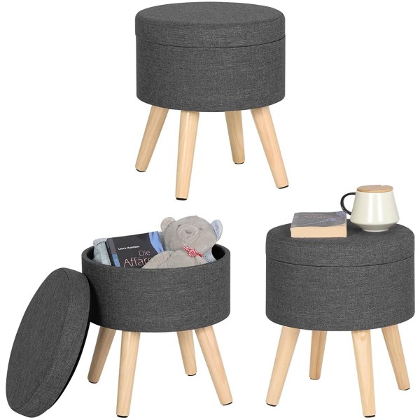 Rootz justerbar barstol i konstläder - Bänkpall - Vridbar barstol - Bekväm stoppning - Justerbar i höjdled - Lätt att rengöra - 84cm-106cm x 38cm x 35