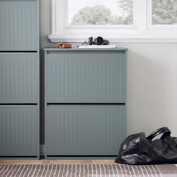 Rootz justerbart skoskåp - Skokipper - Skoställ - Mångsidig förvaring - Justerbara fack - Enkel montering - 61cm x 81cm x 26cm