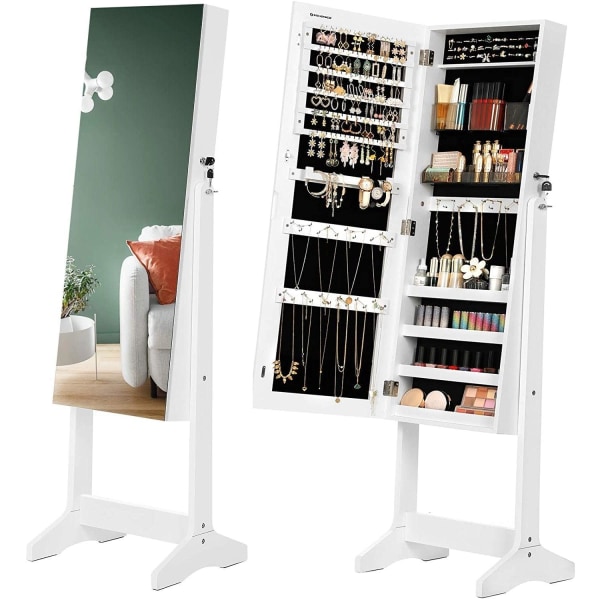 Rootz Smykkespejl - Smykkeskab - Spejlskab - MakeUp Organizer -