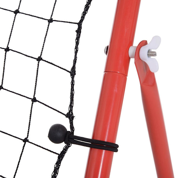 Rootz Football Rebounder - Rød, Sort - Stof, Metal - 37,79 cm x 31,49 cm x 37,79 cm