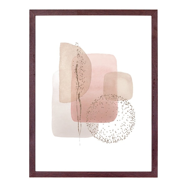 Rootz Aspen Frame Set - Frame Set - Seinakehykset - Kodin sisustus - Tummanruskea - 30x21x1.5cm - 40x30x1.5cm