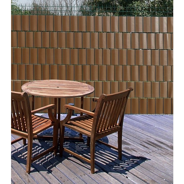 Rootz Privacy Screen Strips - Hegn Privacy Cover - Vejrbestandig PVC - 100 % skygge - 19cm x 35m - Nem installation