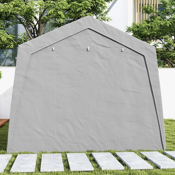 Rootz 3x6m Vedenpitävä puutarhavaja - säilytystelta - ulkoilmavartija - UV -kestävä - galvanoitu metallikehys - 300x597x257cm
